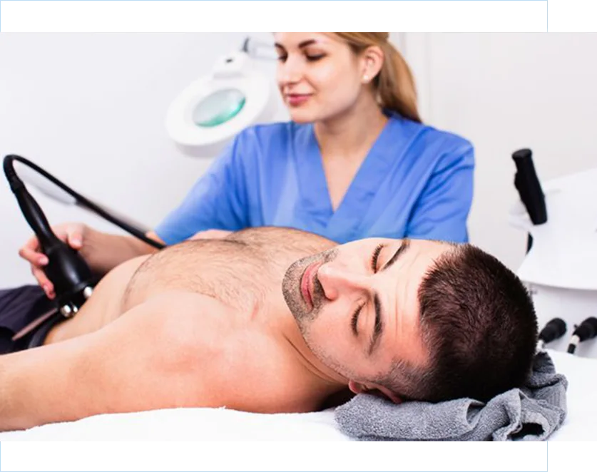 Metromen offers CoolSculpting services in the US for treatment areas including below the chin, chest, flank, abdomen, and love handles.